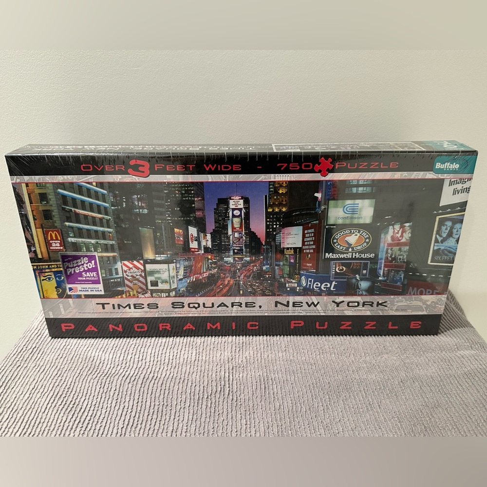 Times Square Panoramic Puzzle (brand new sealed)